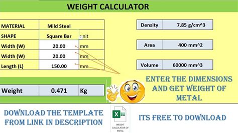 sheet metal weight calculator excel|sheet metal weight calculation formula.